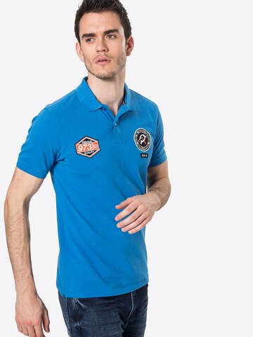 Petrol Industries T-Shirt in Blau: Vorderseite