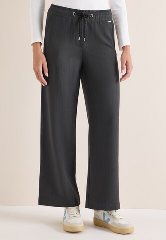 CECIL Wide leg Pants in Black: front