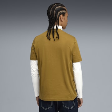 PUMA T-Shirt 'Ess No. 1' in Gelb