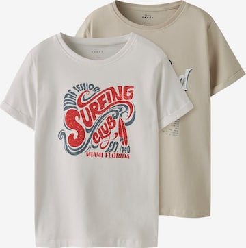 NAME IT - Camisola 'NKMVux' em bege: frente