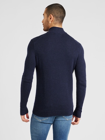 Superdry Sweter 'Essential' w kolorze niebieski