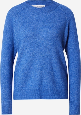 SELECTED FEMME Sweater 'Lulu' in Blue: front