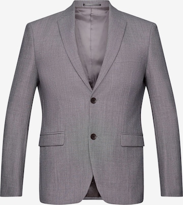 Veste de costume ESPRIT en gris : devant