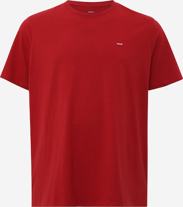 raudona Levi's® Big & Tall Marškinėliai 'Original Housemark Tee ': priekis