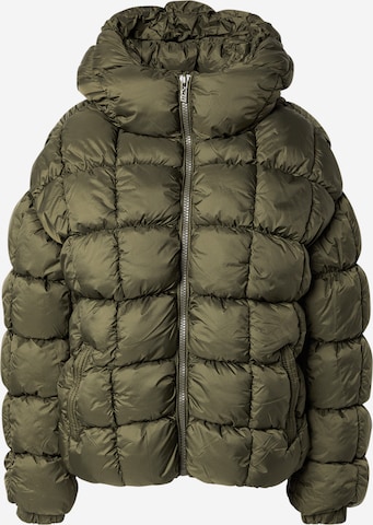 Low Lights Studios - Chaqueta de invierno en verde: frente