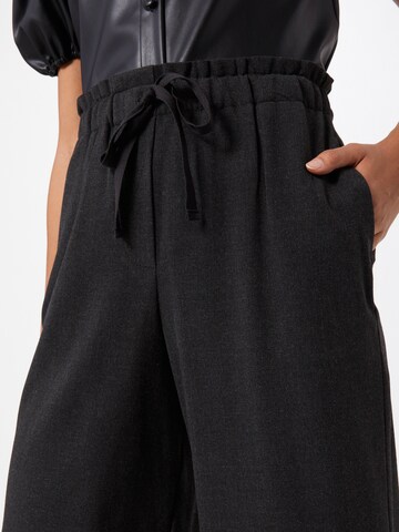 Wide leg Pantaloni de la TOM TAILOR DENIM pe gri