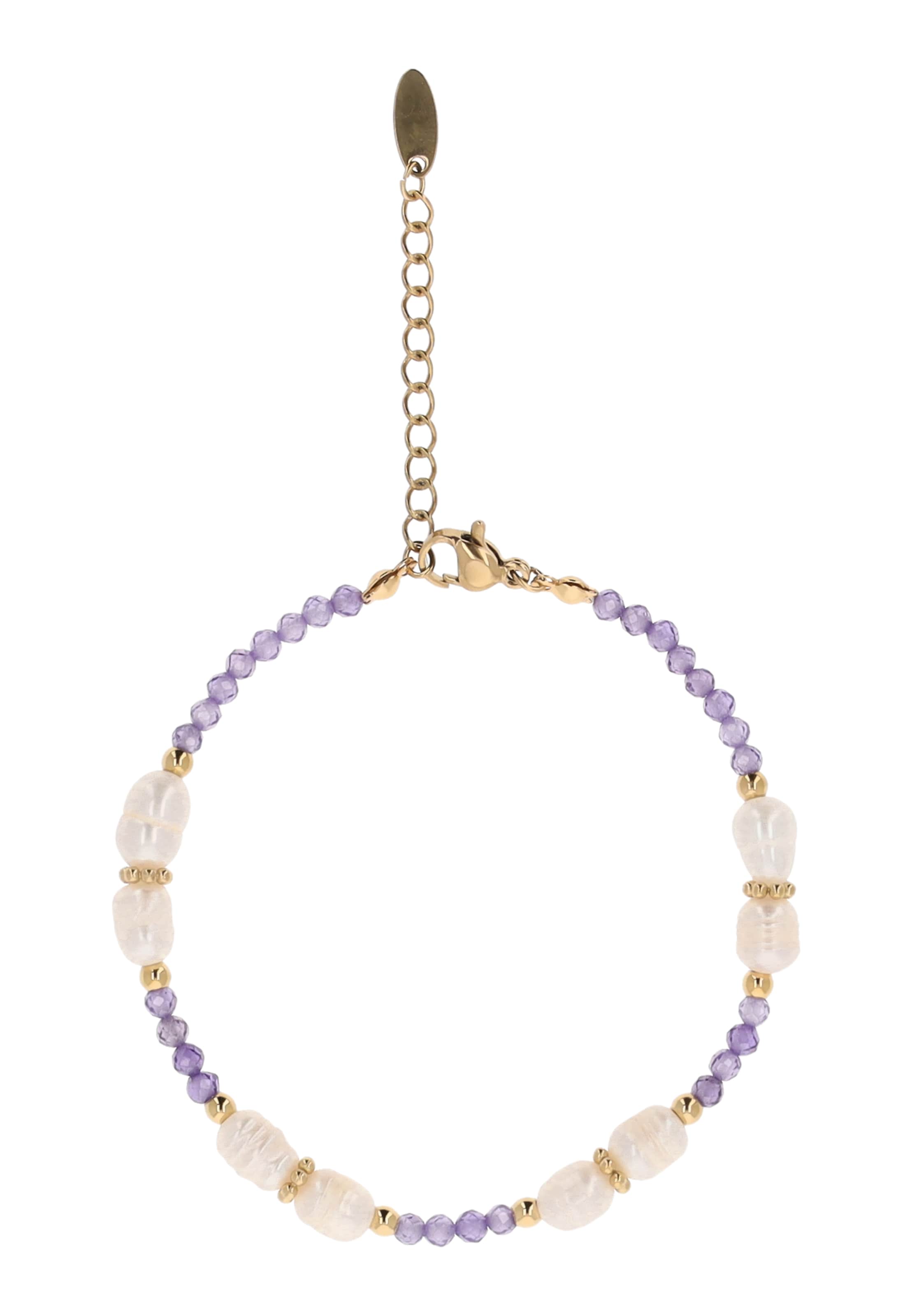 IZIA - Pulsera en lila: frente