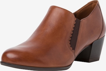 TAMARIS Platform Heels in Brown: front