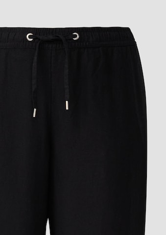 QS Loose fit Trousers in Black
