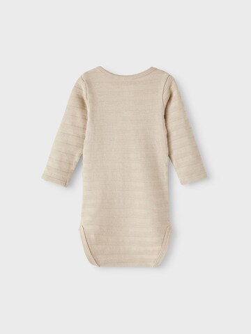 Barboteuse / body NAME IT en beige