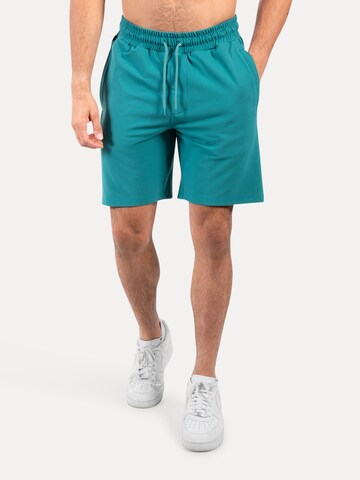 Smilodox Regular Sports trousers in Blue: front