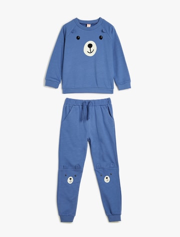 Koton Sweatsuit in Blue: front