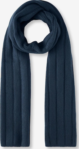 FALKE Scarf 'Pure' in Blue: front