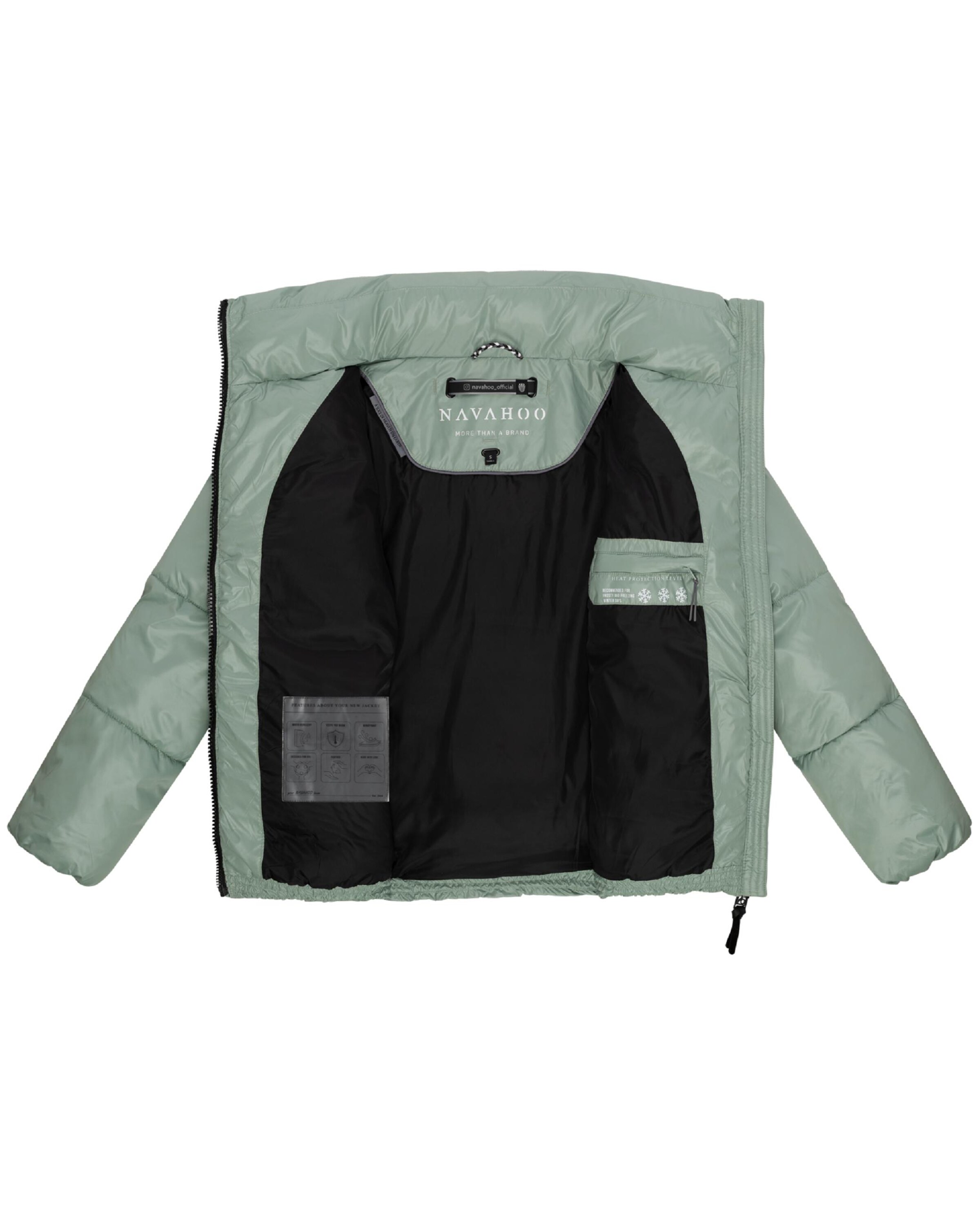 Giacca invernale 'Eispracht 14' di NAVAHOO in verde