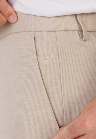 Effilé Pantalon 'Peter Maffein' Kleinigkeit en beige