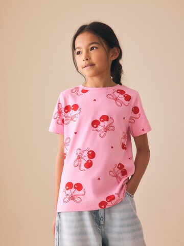 Next Футболка в Ярко-розовый: спереди