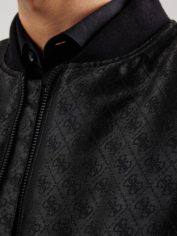 GUESS Between-Season Jacket 'QUATTRO G' in Black