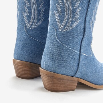 LASCANA Comwboystøvler i blå