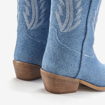 LASCANA Cowboy Boots in Blue