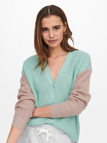 ONLY Knit Cardigan 'Nicci' in Green