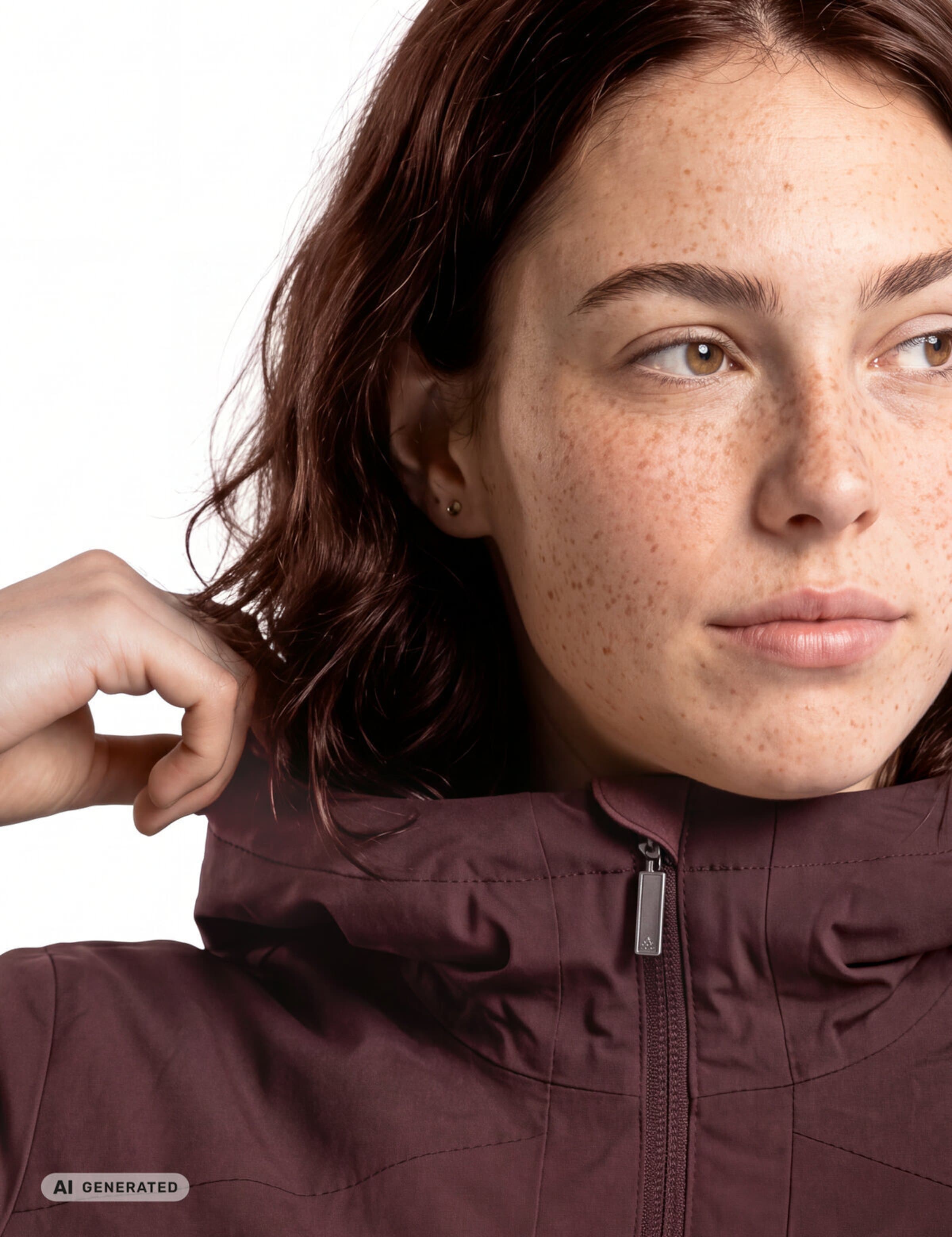 VAUDE Morkon Wool-lined Jacket in Rot