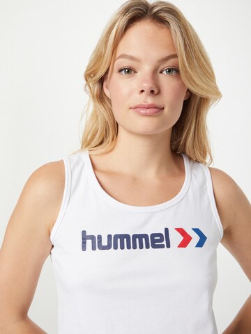 Hummel Спортен топ 'Texas' в бяло