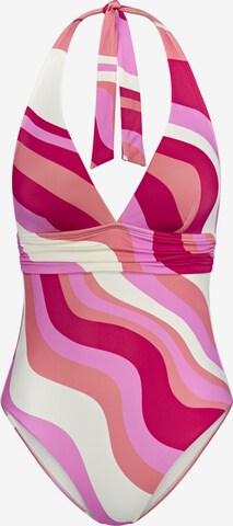 TRIUMPH Swimsuit ' Summer Mix & Match Plunge ' in Pink: front