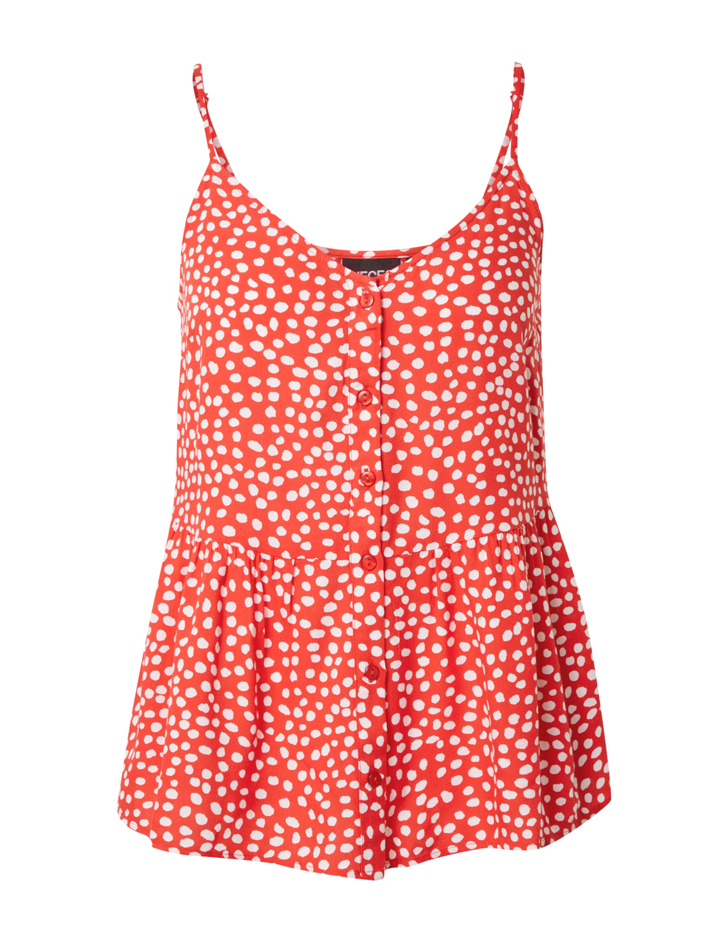 PIECES Μπλούζα 'TALA' σε κόκκινο: μπροστά