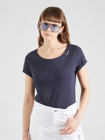 Ragwear Shirt 'FLLORAH' in Blauw: voorkant