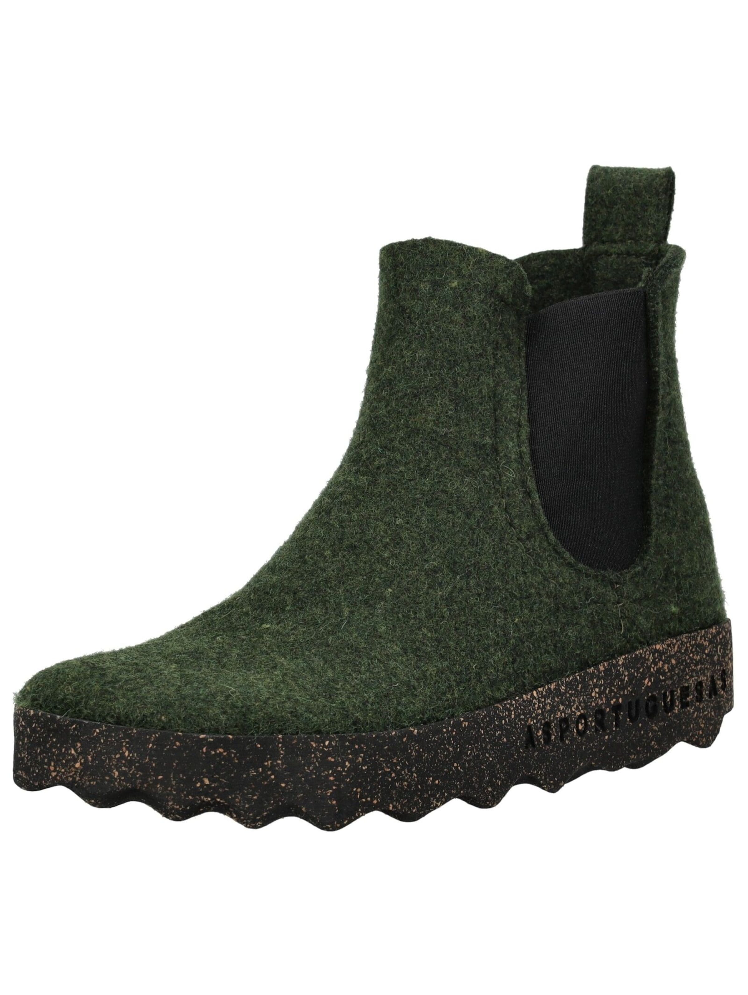 Chelsea Boots Asportuguesas en vert : devant
