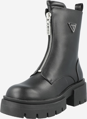 Bottines 'LEILA' GUESS en noir : devant