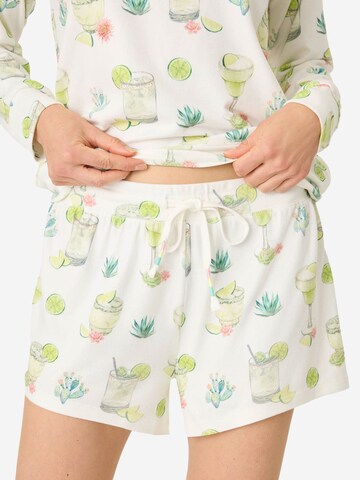 Shorty 'Limes & Sunshine' PJ Salvage en blanc