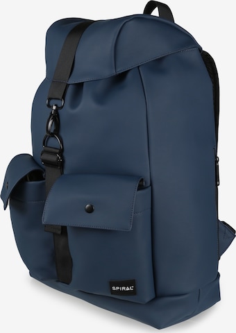 SPIRAL - Mochila 'HAMPSTEAD' en azul: frente