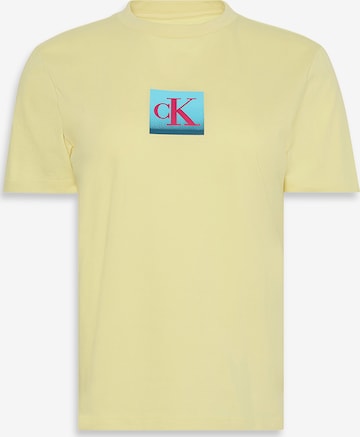 Calvin Klein Jeans Футболка 'CLASSIC' в Желтый: спереди