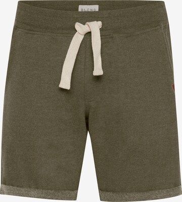 BLEND Sweatshorts 'Timo' in Grün: predná strana