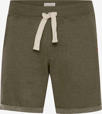 BLEND Regular Sweatshorts 'Timo' in Grün: predná strana