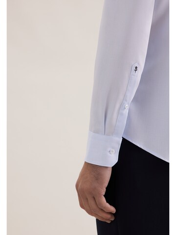 Fit confort Chemise business 'Smart Essentials' SEIDENSTICKER en bleu