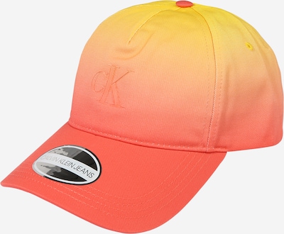 Calvin Klein Jeans Cap in gelb / orange, Produktansicht
