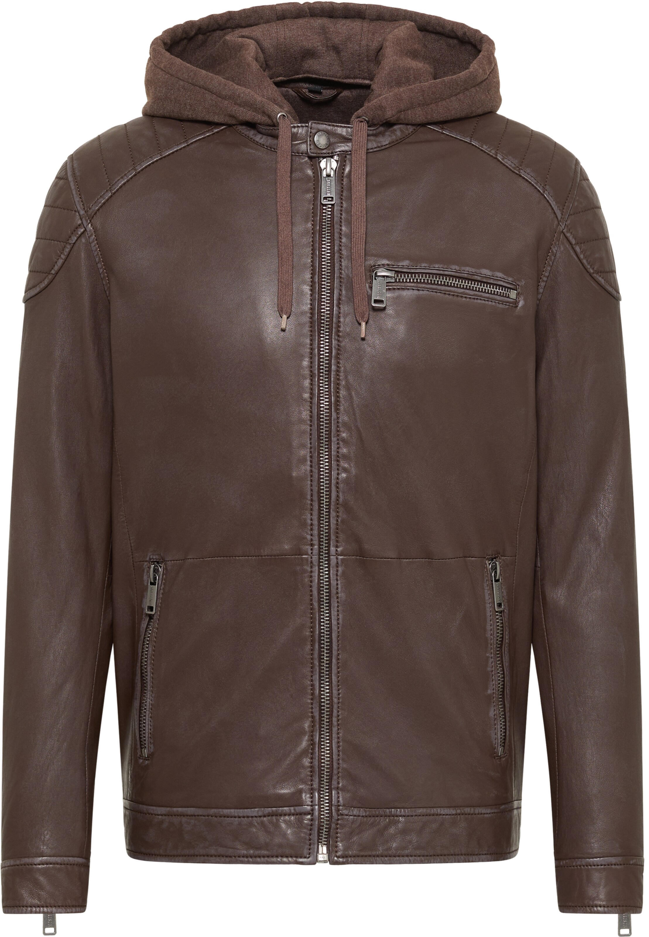 MUSTANG Übergangsjacke in Braun: Vorderseite