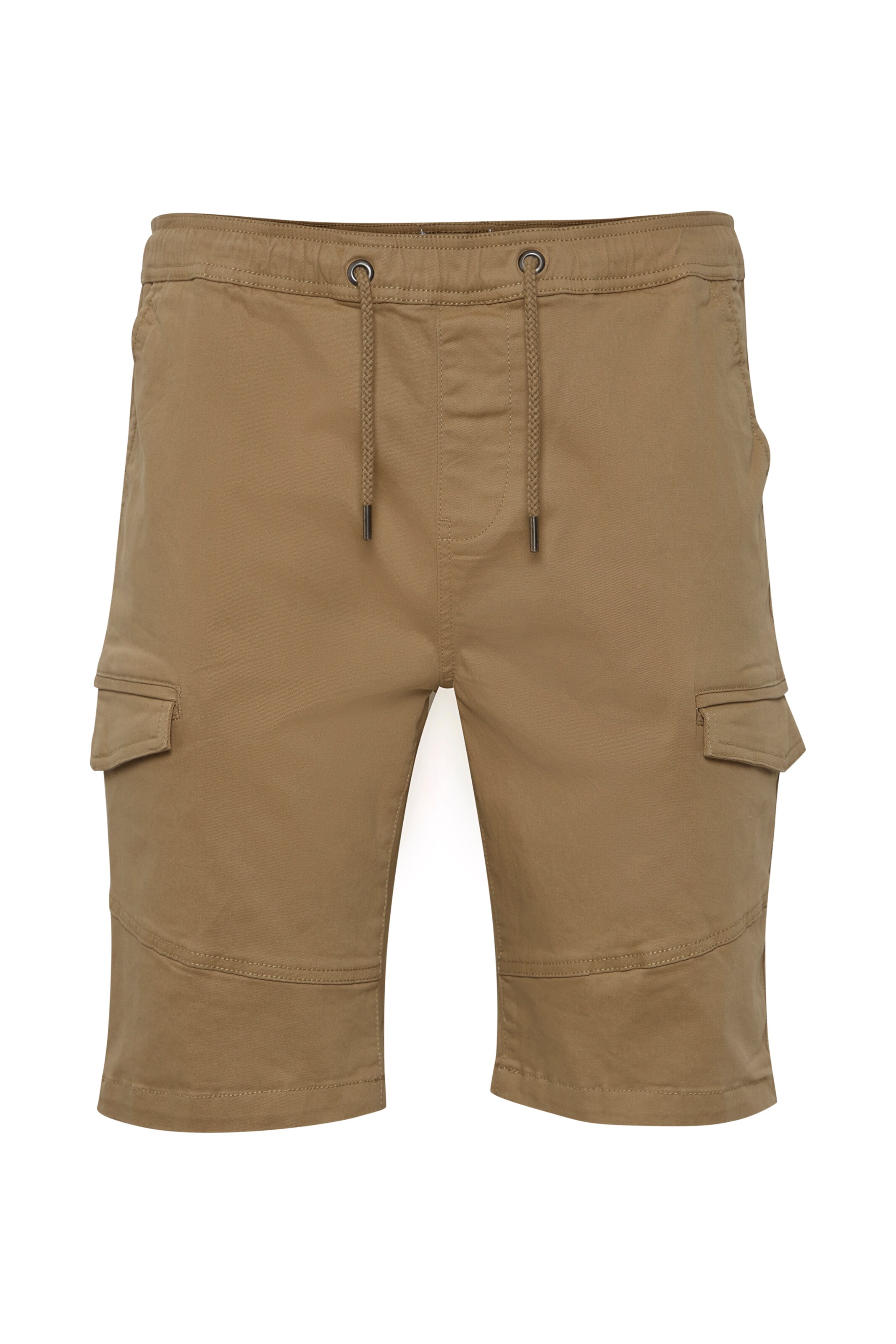 !Solid Regular Cargobroek 'Henik' in Beige: voorkant