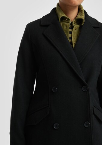 Manteau mi-saison QS en noir