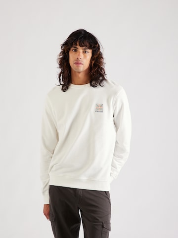 Sweat-shirt BLEND en blanc : devant