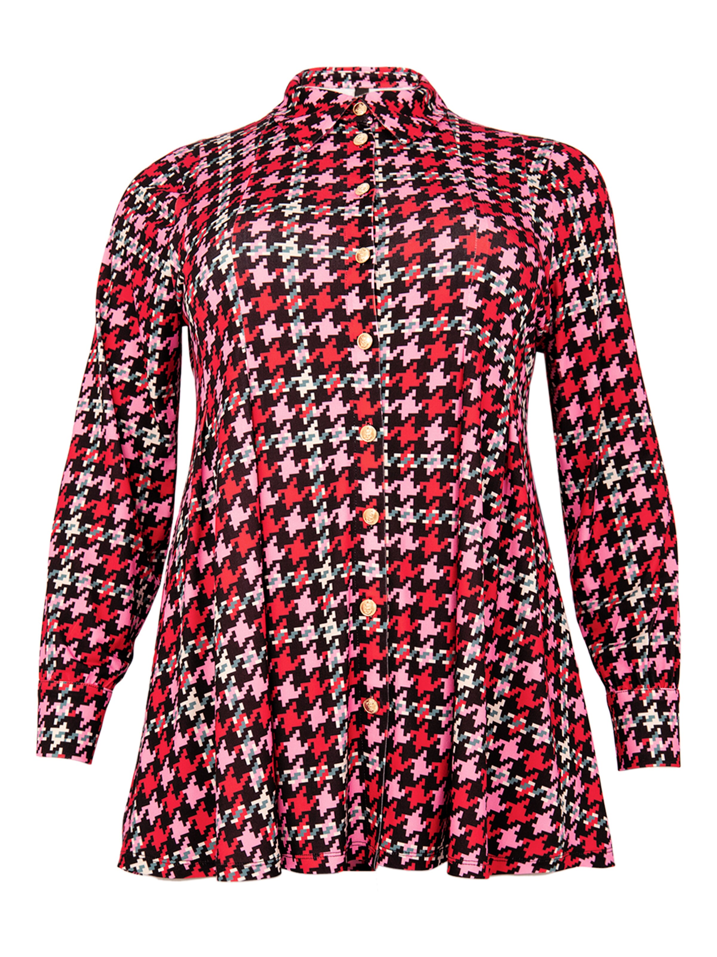 YOEK Blouse in Gemengde kleuren: voorkant