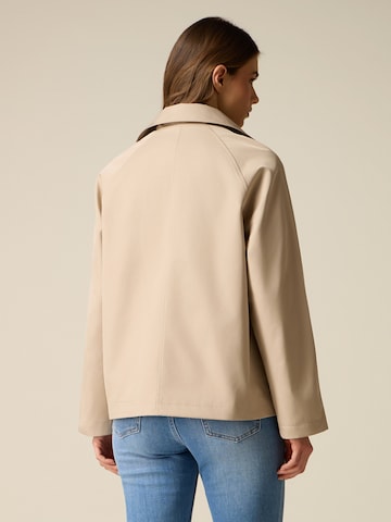 Manteau mi-saison oltre en beige