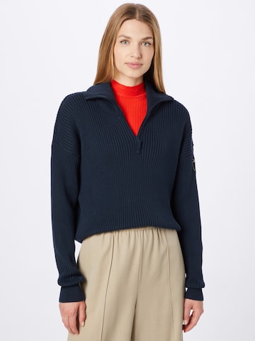 Pullover di Derbe in blu: frontale