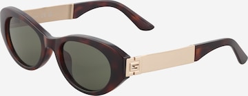 GUESS Okulary przeciwsłoneczne w kolorze brązowy: przód