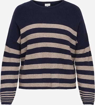 ONLY Carmakoma Sweater 'CARKatia' in Grey: front