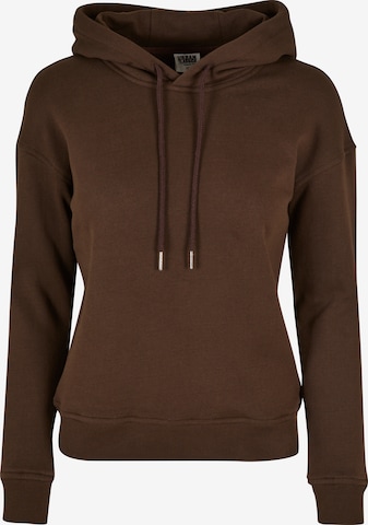 Urban Classics Sweatshirt in Brown: front