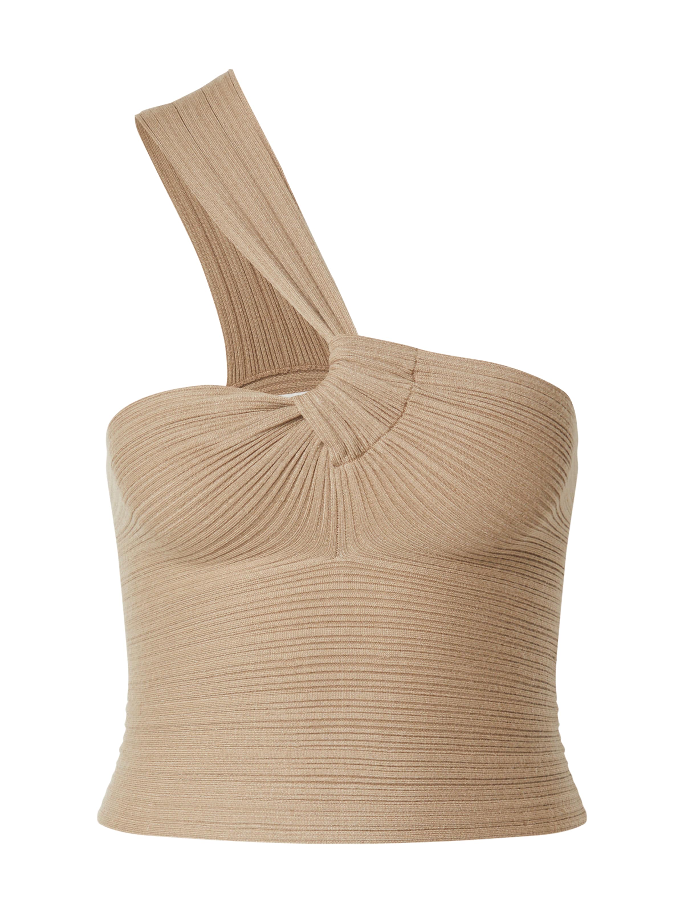 LeGer by Lena Gercke Knitted top 'Connie' in Beige: front