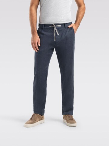 MAC Regular Hose 'Lennox'‌‌‌‌‌‌‌ in Blau: Vorderseite